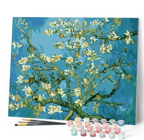 Kit broderie diamant Amandier en fleurs