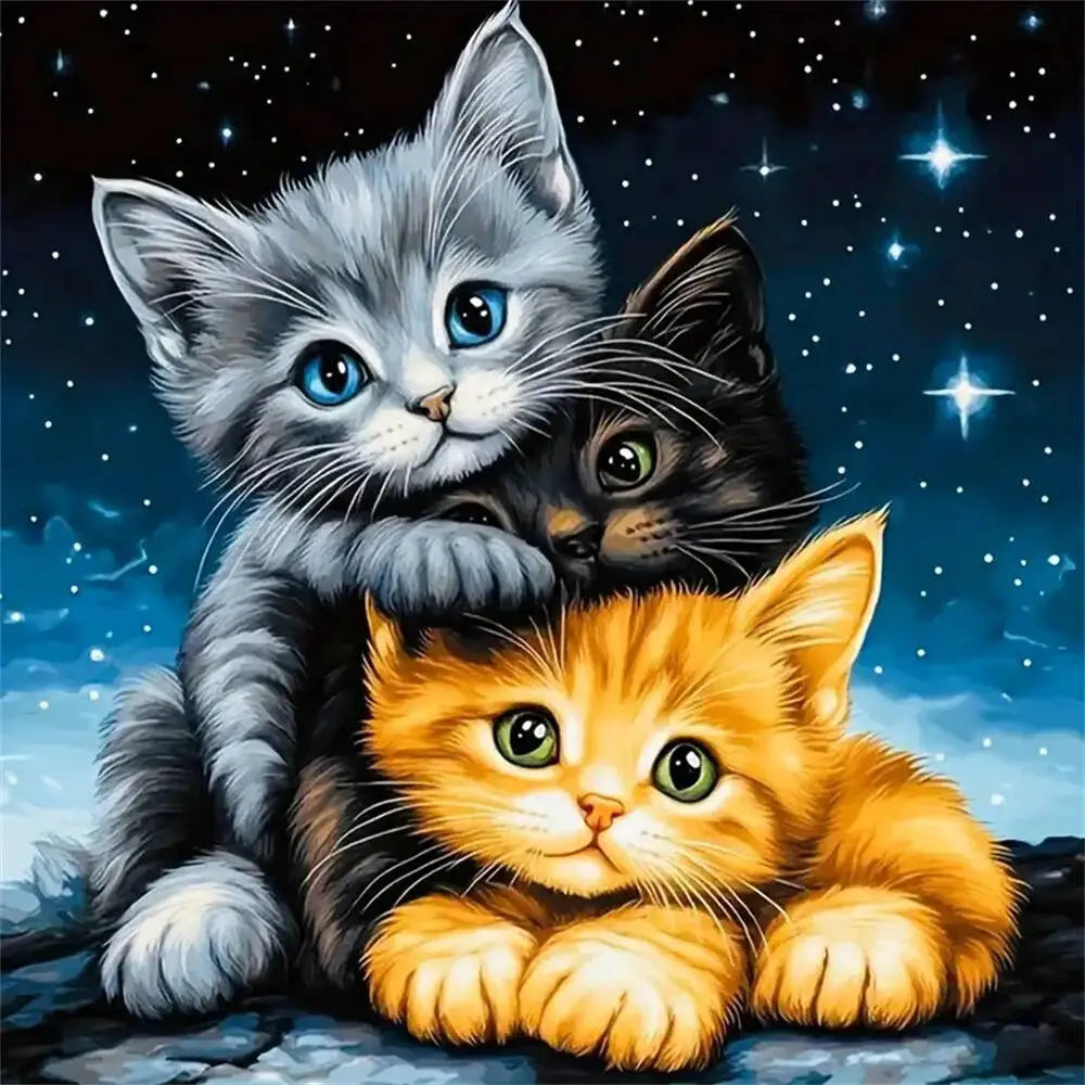 Kit broderie diamant Chatons